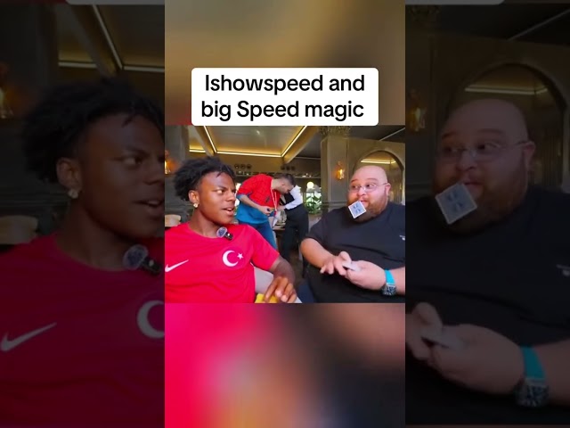 Ishowspeed and big magic #ishowspeed #bigmagic #goviral