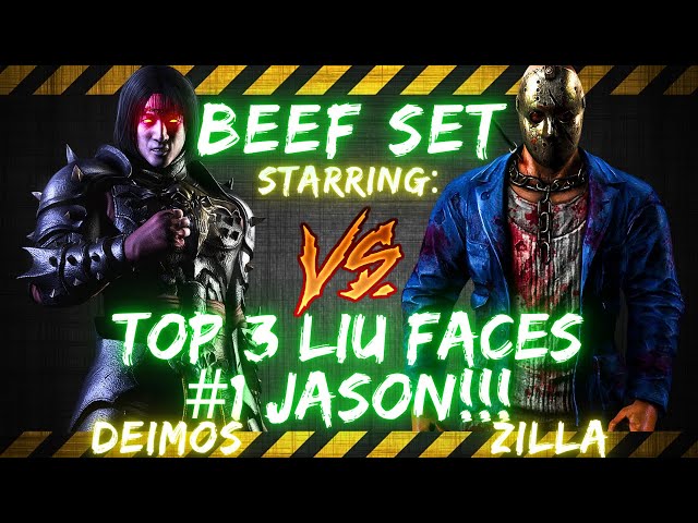 BEEF SET ft. Zilla vs Deimos | TOP 3 LIU PLAYER FACES #1 JASON!!! 🎤👀🔥😱