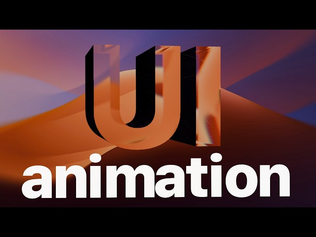 Premium UI Motion Design Showcase | Clean & Modern Animation