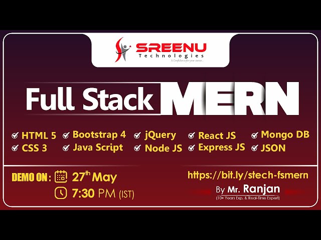 Full Stack MERN | By Mr. Ranjan