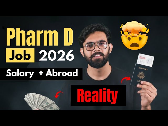 Pharm D course details 2026 | Pharm D Jobs | Pharm D in Abroad | Pharm D Salary | Abroad Pharmacist