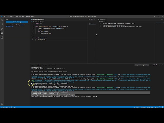 Importing CSV files into Python