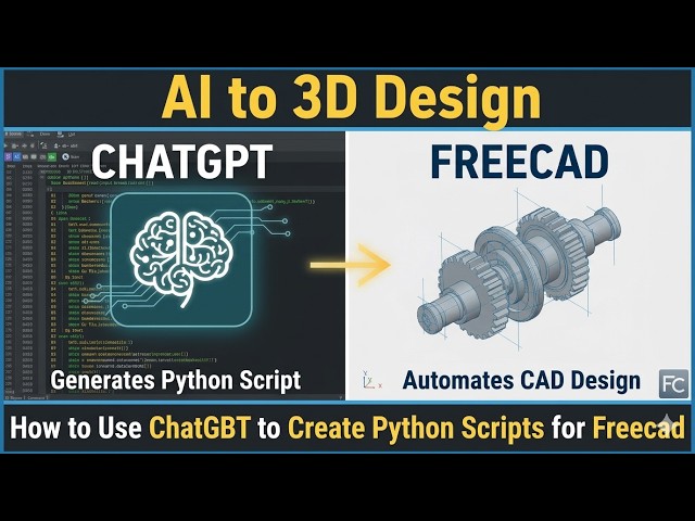 How to Use ChatGBT to Create Python Scripts for FreeCAD