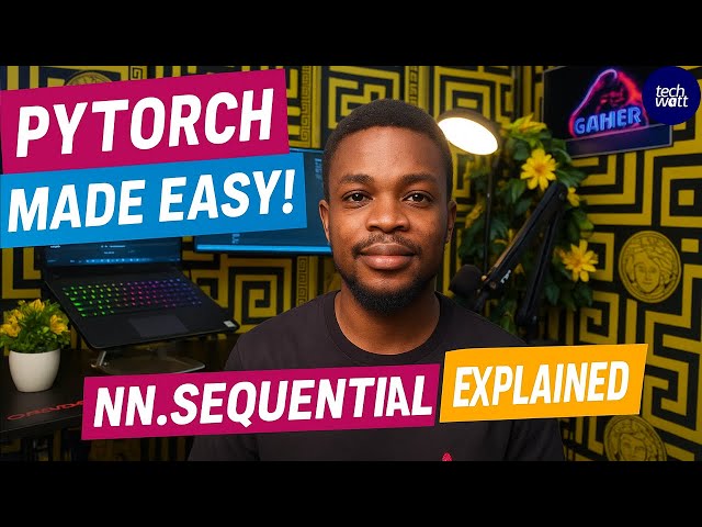 PyTorch nn.Sequential Explained | Build Neural Networks the Easy Way