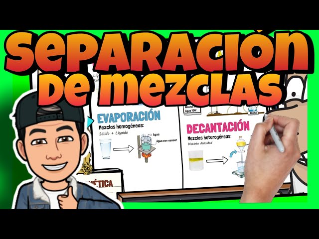💥 MÉTODOS de SEPARACIÓN de MEZCLAS Homogéneas y Heterogéneas con EJEMPLOS 💥 para NIÑOS de PRIMARIA