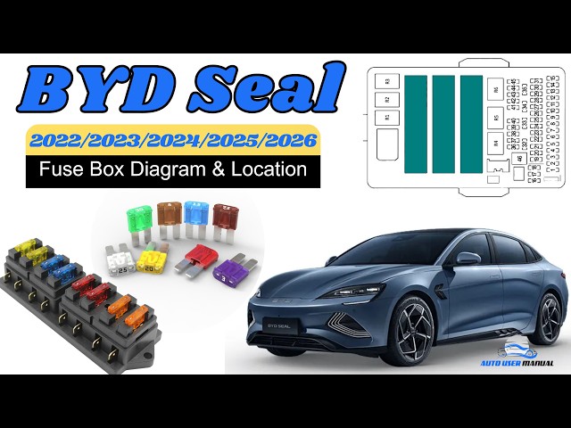 Fuse Box Location & Diagrams: BYD Seal 2022 / 2023 / 2024 / 2025 / 2026 Owner's Manual