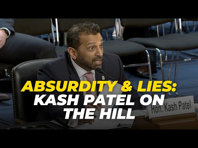 Craziest Moments of Kash Patel's Senate Hearing: Schiff Breaks It Down