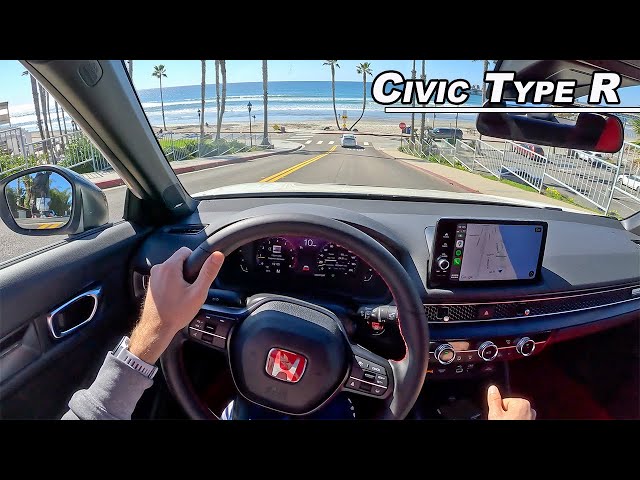 Stop Waiting. Honda Civic Type R Therapy Drive (POV Binaural Audio)