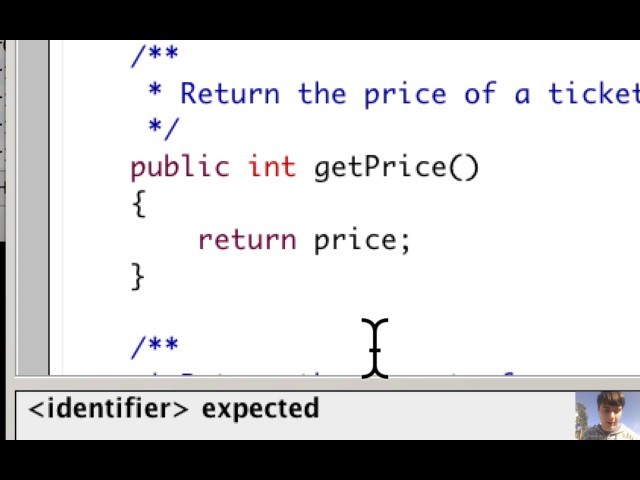 Section 2.3. The class header