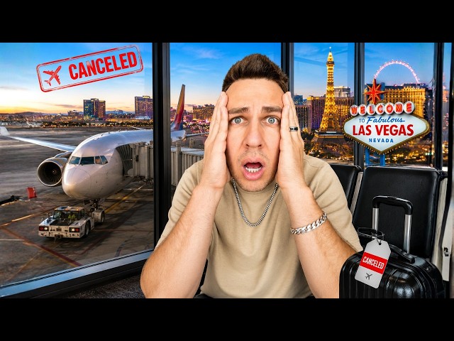 My Flight Got Canceled in Las Vegas... Then This Happened!