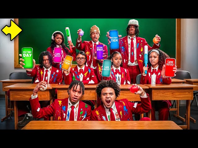 OUR SENIOR PICTURES ARE RUINED! | The Messy Group Chat