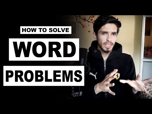 How To Solve Word Problems of Any Kind . Nutshell maths-2