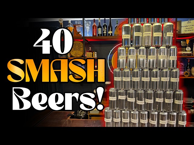 I Brewed 40 SMASH Beers - Here's what I learned about hops