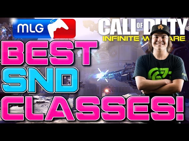 *JUNE 2017* Best Competitive Classes for SND in COD IW! (Infinite Warfare Search and Destroy Tips)