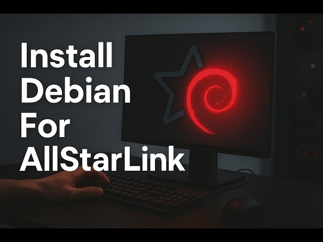 Debian 12 PC Install for AllStarLink
