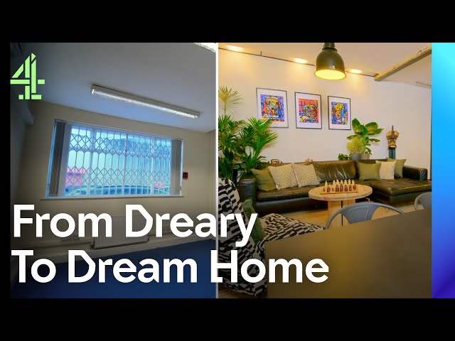 From Sterile Office To Stylish Home  | George Clarke's Remarkable Renovations | Channel 4 Lifestyle