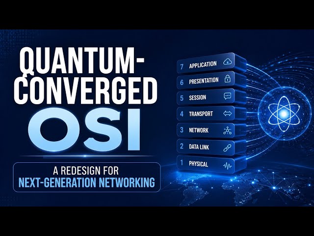 Quantum-Converged OSI | A Redesign for Next-Generation Networking | Uplatz