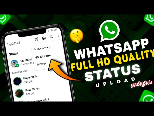 How to upload whatsapp status without losing quality | whatsapp video status high-quality upload
