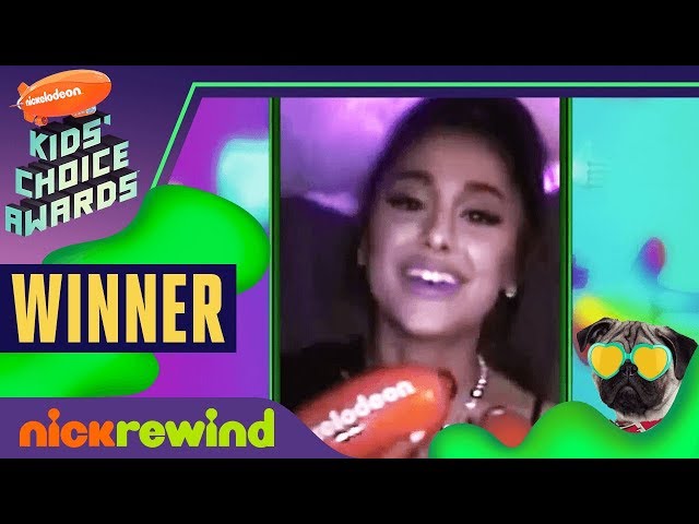 Ariana Grande & thank u, next WIN at 2019 Kids' Choice Awards | NickRewind