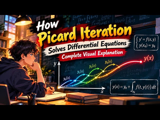 How Picard Iteration Solves Differential Equations | Complete Visual Explanation