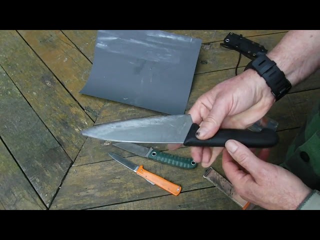 ALLHONE sharpener with diamond film 3150 grit (6 Microns) and carbide 2500