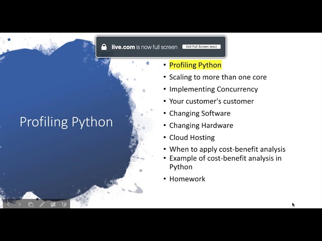 Data Science: profiling python and concurrency