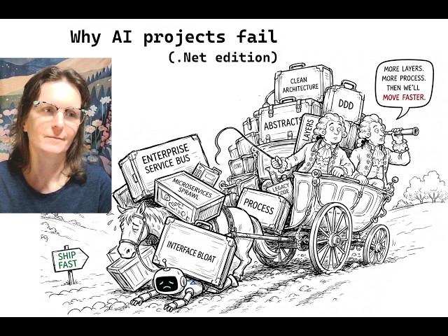 Stop over-engineering: How Enterprise C# kills startups and knee-caps your LLM coding agent