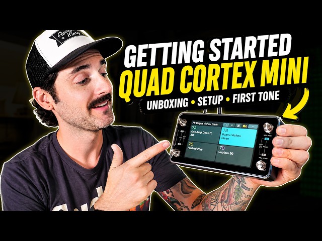Quad Cortex Mini Getting Started Guide | Unboxing, Setup & Dialing Tone!
