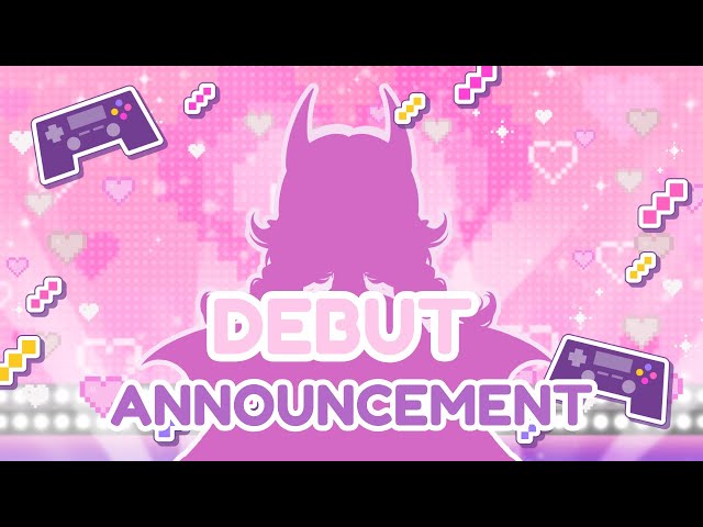 VTUBER DEBUT ANNOUNCEMENT 🎮😈