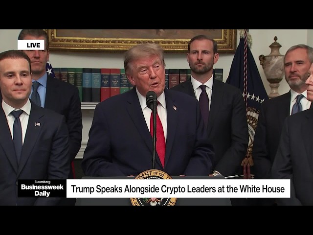 Trump Hosts Crypto Leaders at White House (Remarks)