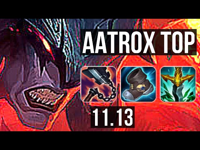 AATROX vs YORICK (TOP) | Rank 5 Aatrox, 8/2/4 | JP Grandmaster | v11.13
