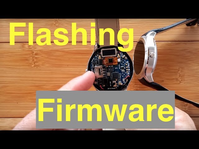 How to Flash new Firmware to your Android Smartwatch