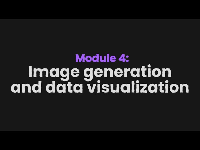 AI for journalists: Image generation and data visualization (Module 4.2)