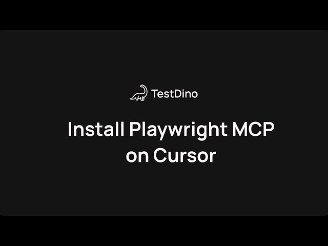 Install Playwright MCP on Cursor
