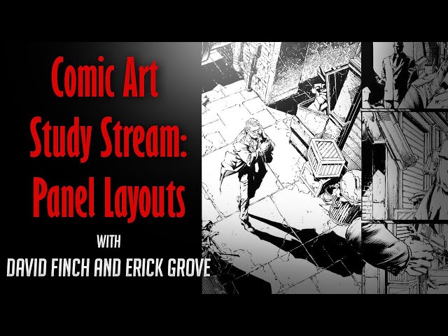 Comic Art Study Stream: Panel Layouts