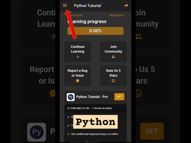 🖥 Python language app💫👉Teach_to_python 👍 #course_java