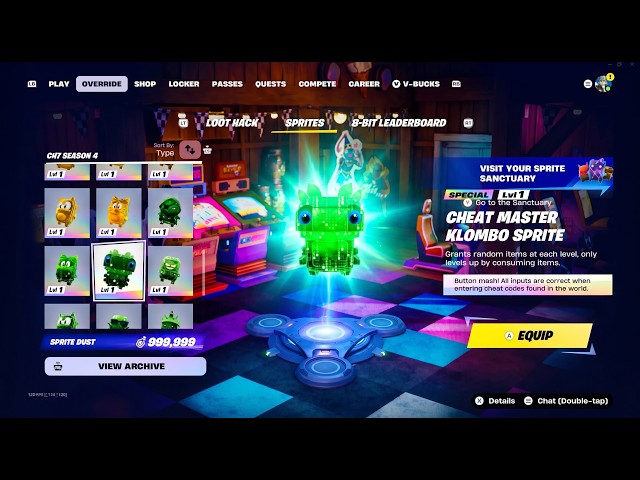 FORTNITE *RARE* SPRITE CODES! (NEW SEASON 4 UPDATE)