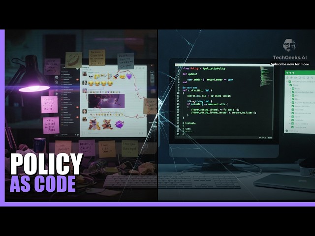 Encode agent policy as code, not a wiki page