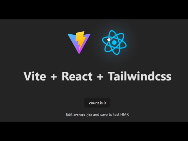 🚀How to connect Tailwind CSS + React (Vite) Setup Tutorial – The Fastest Way in 2025/2026