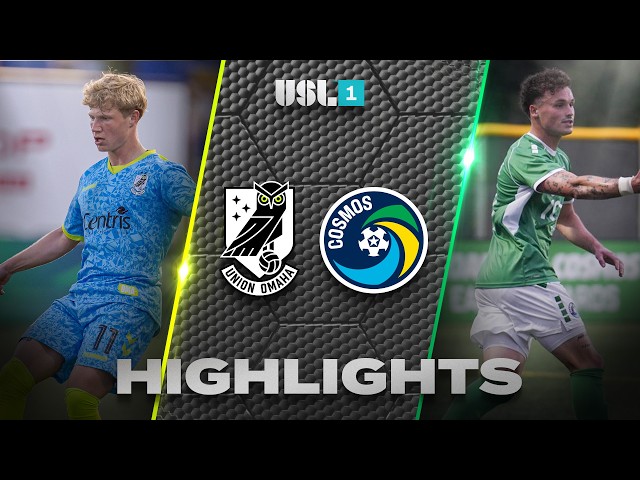 8.29.2026 | Union Omaha vs. New York Cosmos - Game Highlights