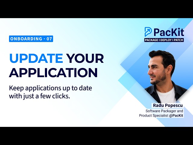 How to Update an App & Redeploy to Intune in One Click with PacKit