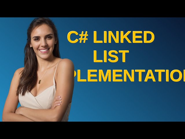 Codereview: C# Linked List implementation