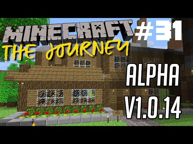 AMAZING ALPHA HOUSE! | Minecraft: The Journey | E31
