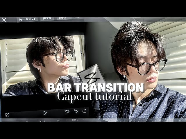 BAR TRANSITION - CAPCUT TUTORIAL | YEONJUN | TRENDING | SOAKED | EFFECTS | 2k special ✨