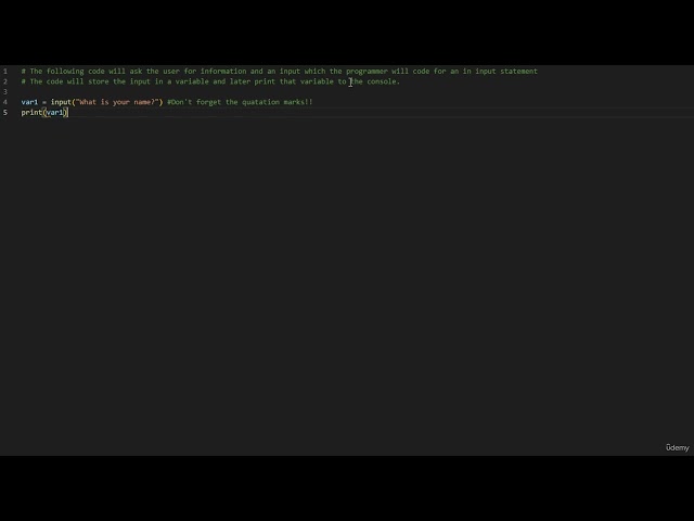 How does input and output in python work?