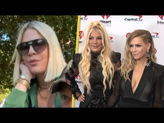 Tori Spelling Fuels Jennie Garth Feud Rumors With Cagey Instagram Live About Quitting Podcast