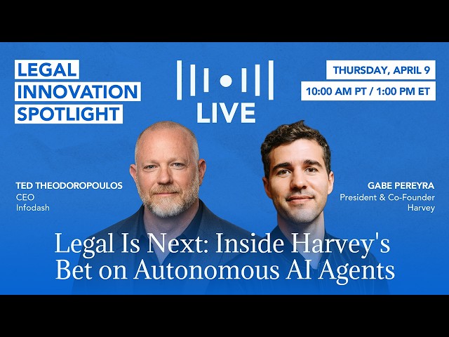 Legal Is Next: Inside Harvey's Bet on Autonomous AI Agents with Gabe Pereyra