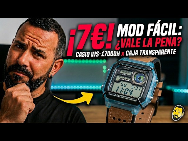 ¡Haz esta MOD por tan solo 7€! 🛠️ Casio WS-1700H x Royale