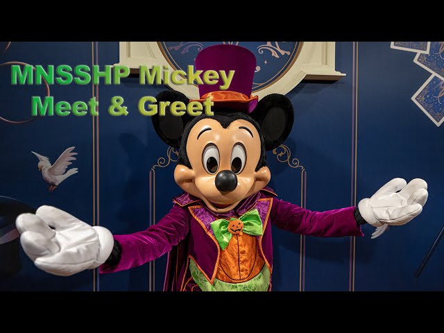 8K MNSSHP Mickey Mouse Meet & Greet in Magic Kingdom VR180 3D