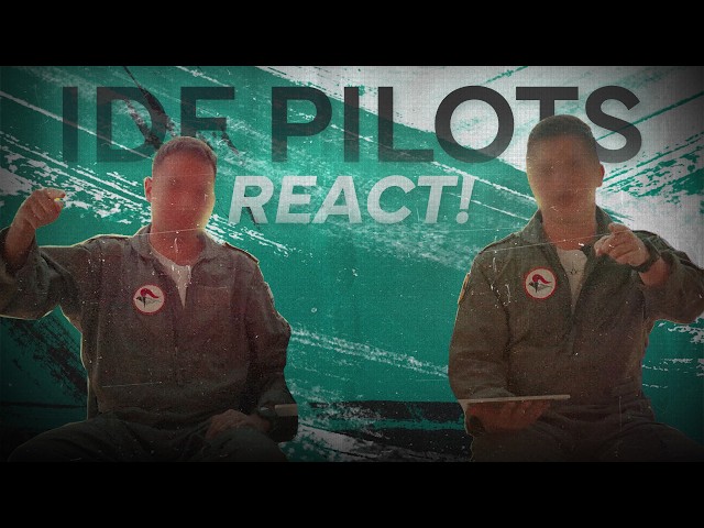 IDF Pilots React to Famous Movie Scenes